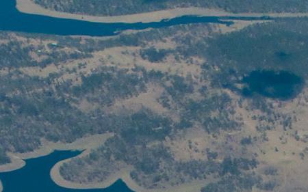 aerial view of landscape