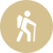 hiking icon